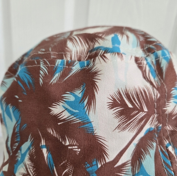 Bucket Hat Men's Boys Tropical Island Adjustable One Size Outdoors Unisex - Picture 4 of 6